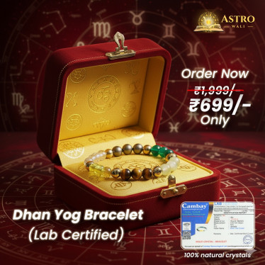 Dhan Yog Bracelet (Lab Certified) | Attract Prosperity & Financial Growth